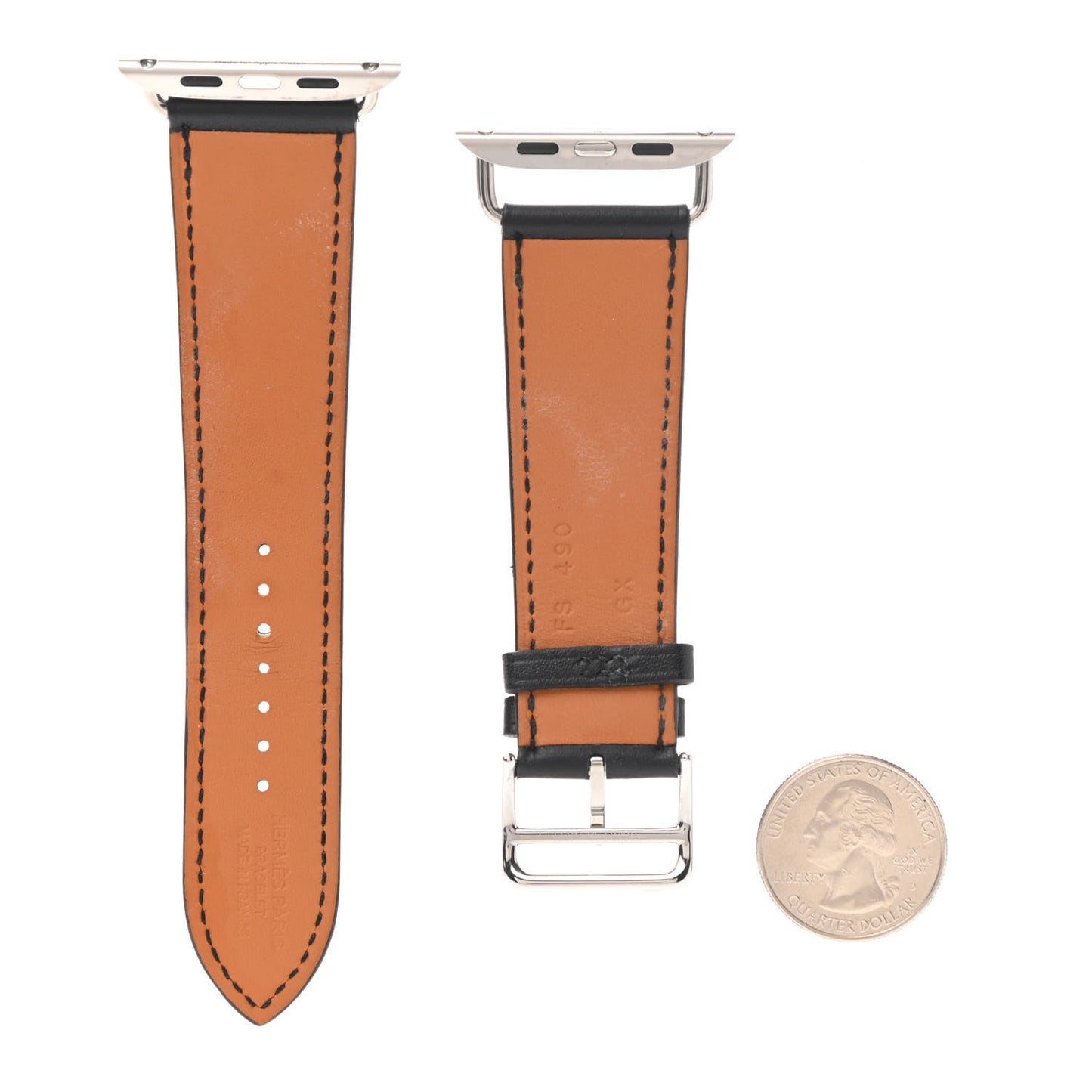 Swift Attelage 45mm Apple Watch Band Black