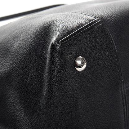 Louis Vuitton Veau Cachemire Python Soft Lockit MM Black 10 of 13