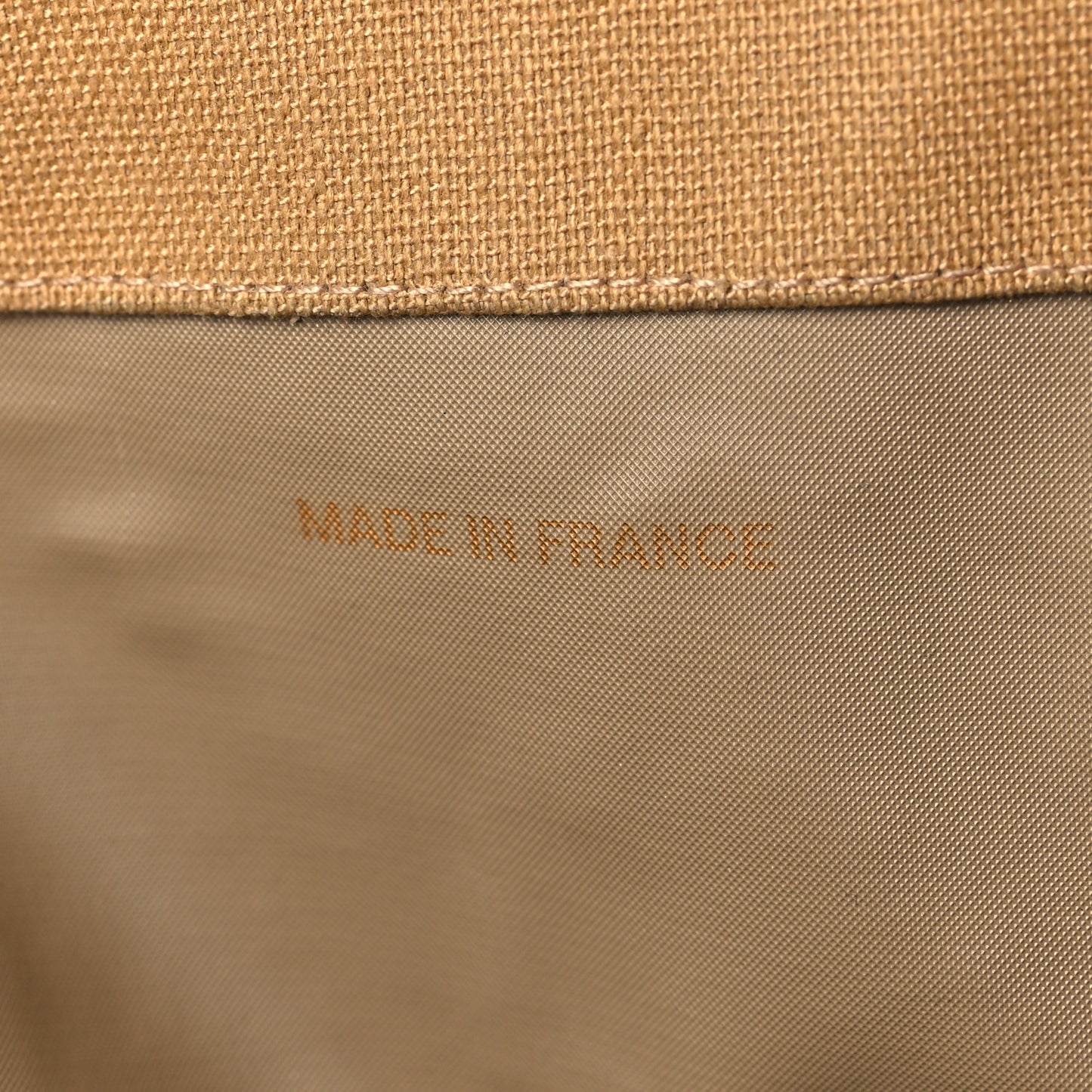 Canvas CC Logo Shopping Tote Beige