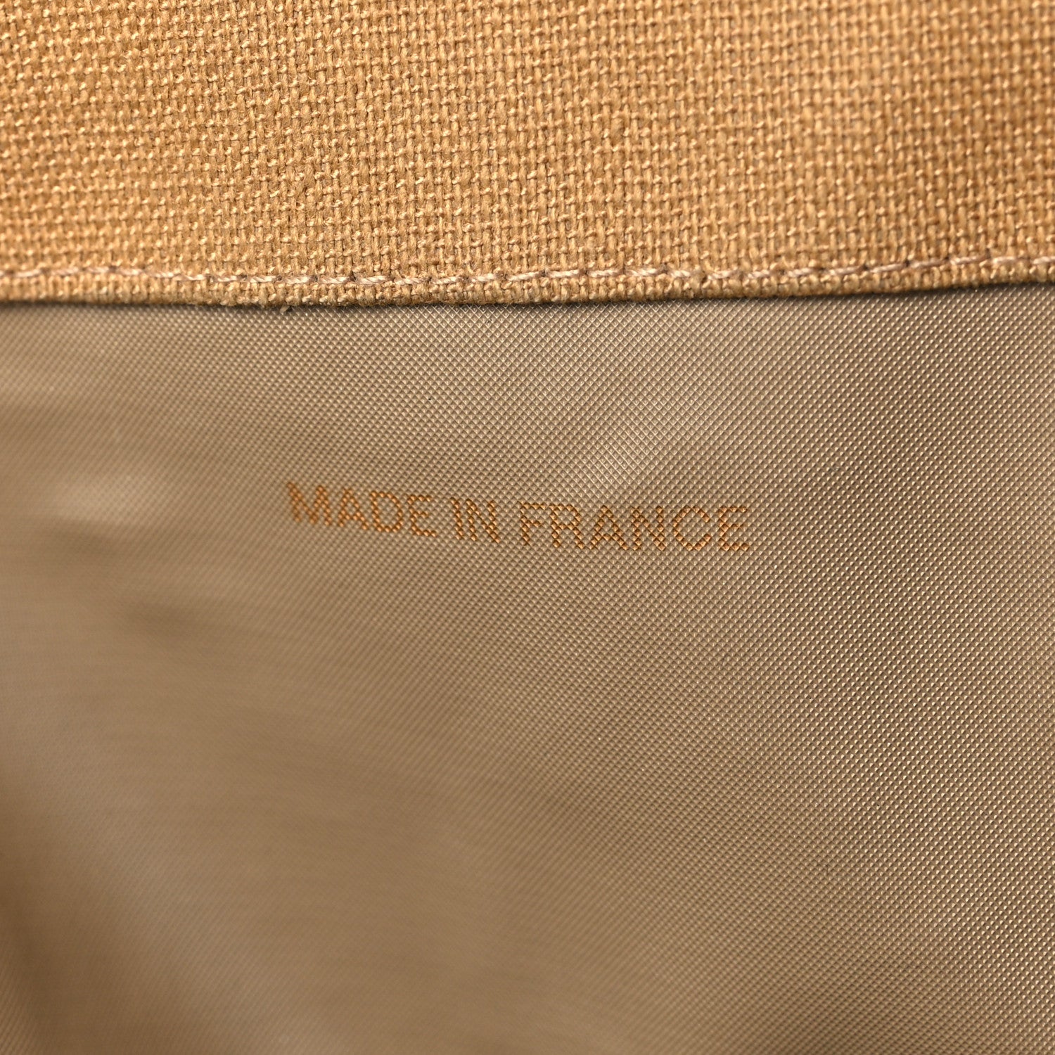 Chanel Canvas CC Logo Shopping Tote Beige 7 of 17
