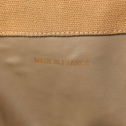 Chanel Canvas CC Logo Shopping Tote Beige 7 of 17