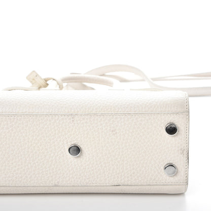 Saint Laurent Calfskin Nano Sac de Jour Dove White 14 of 19