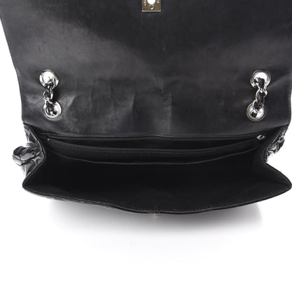 Chanel Vinyl Quilted In the Business Flap Bag Black 5 of 11