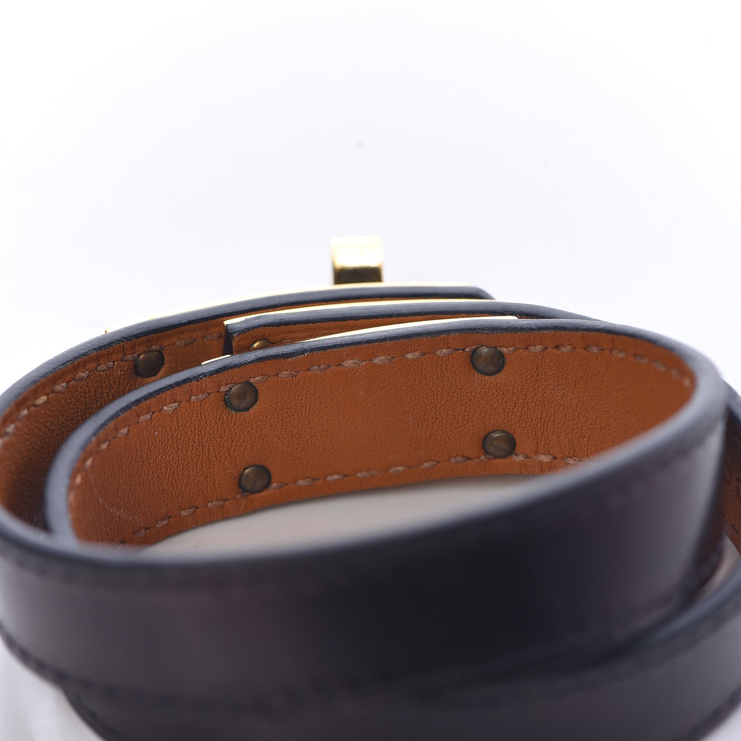 Box Kelly Double Tour Bracelet XS Black