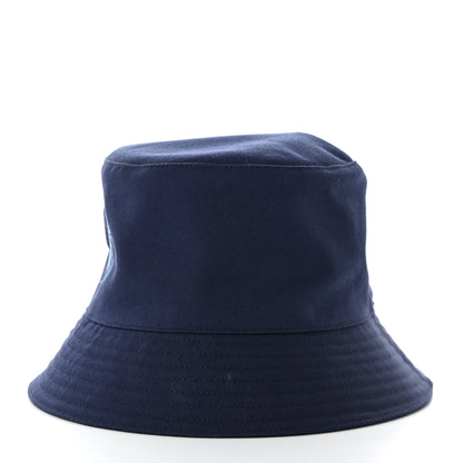 Hermes Cotton Gene Sunshine Bucket Hat 56 Marine 4 of 10