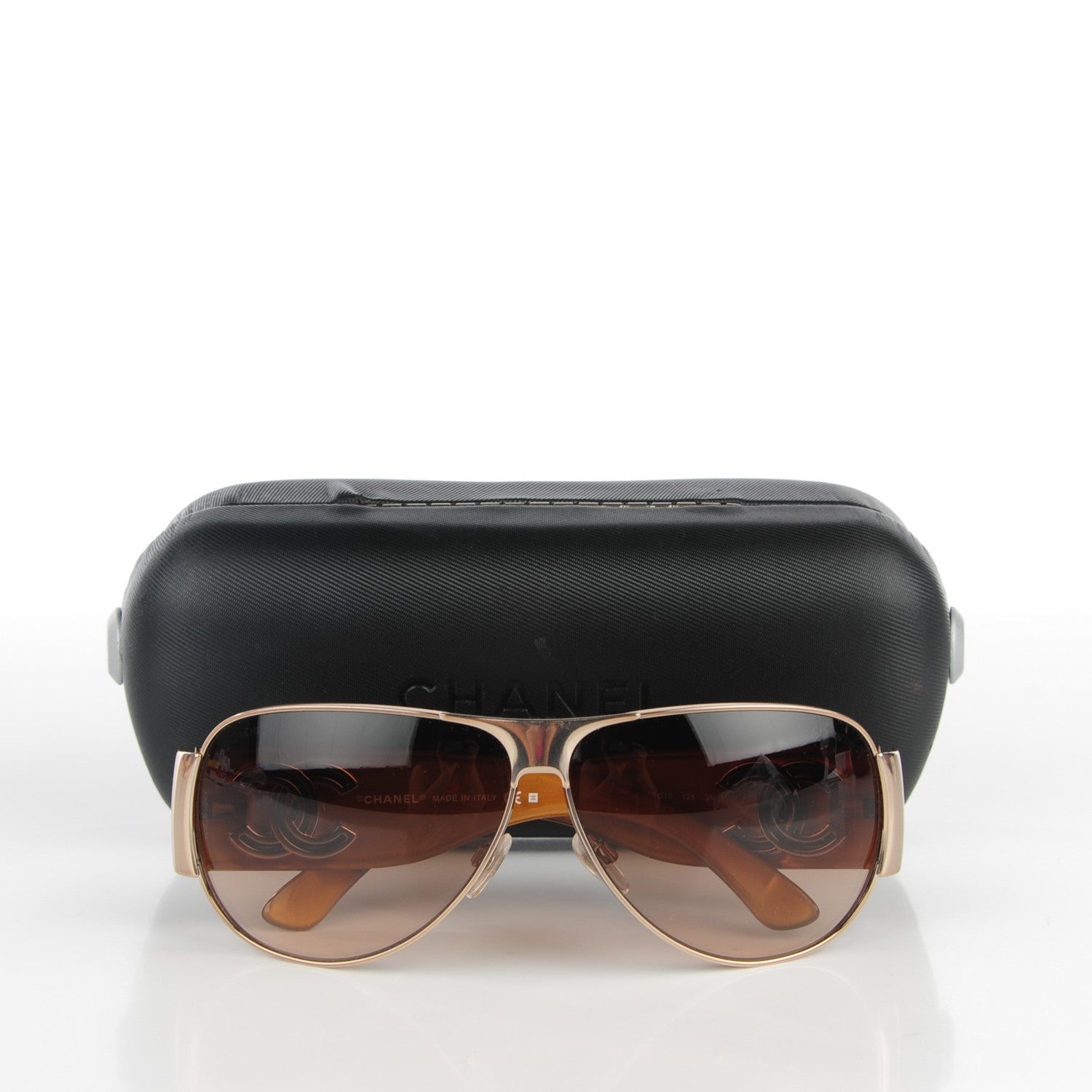 Chanel Aviator CC Sunglasses 4153 Brown 6 of 6