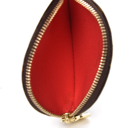 Louis Vuitton Monogram 2016 Christmas Animation Round Coin Purse Rouge 5 of 7