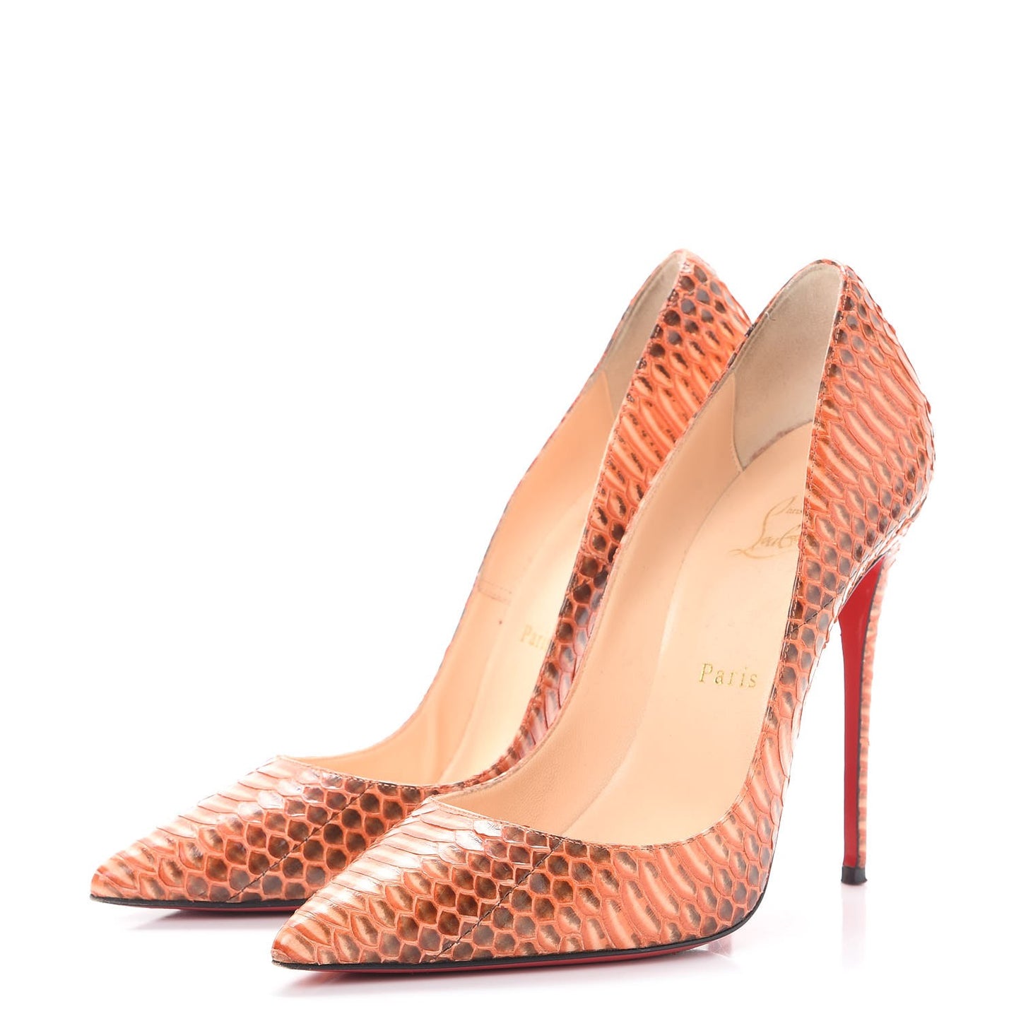 Python So Kate 120 Pumps 39.5 Orange