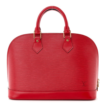 Louis Vuitton LOUIS VUITTON Epi Alma PM Castillan Red 1 of 11