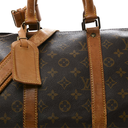Louis Vuitton Monogram Keepall Bandouliere 45 15 of 28