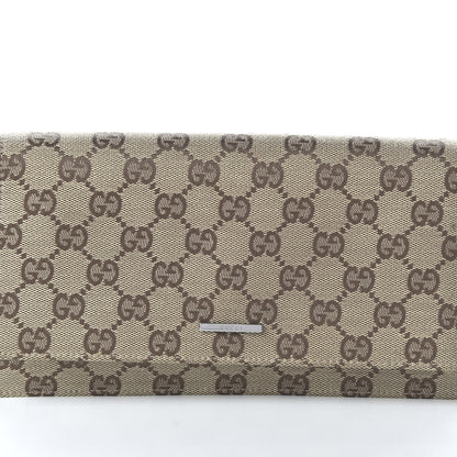 Gucci Monogram Pochette Flap Brown 10 of 10