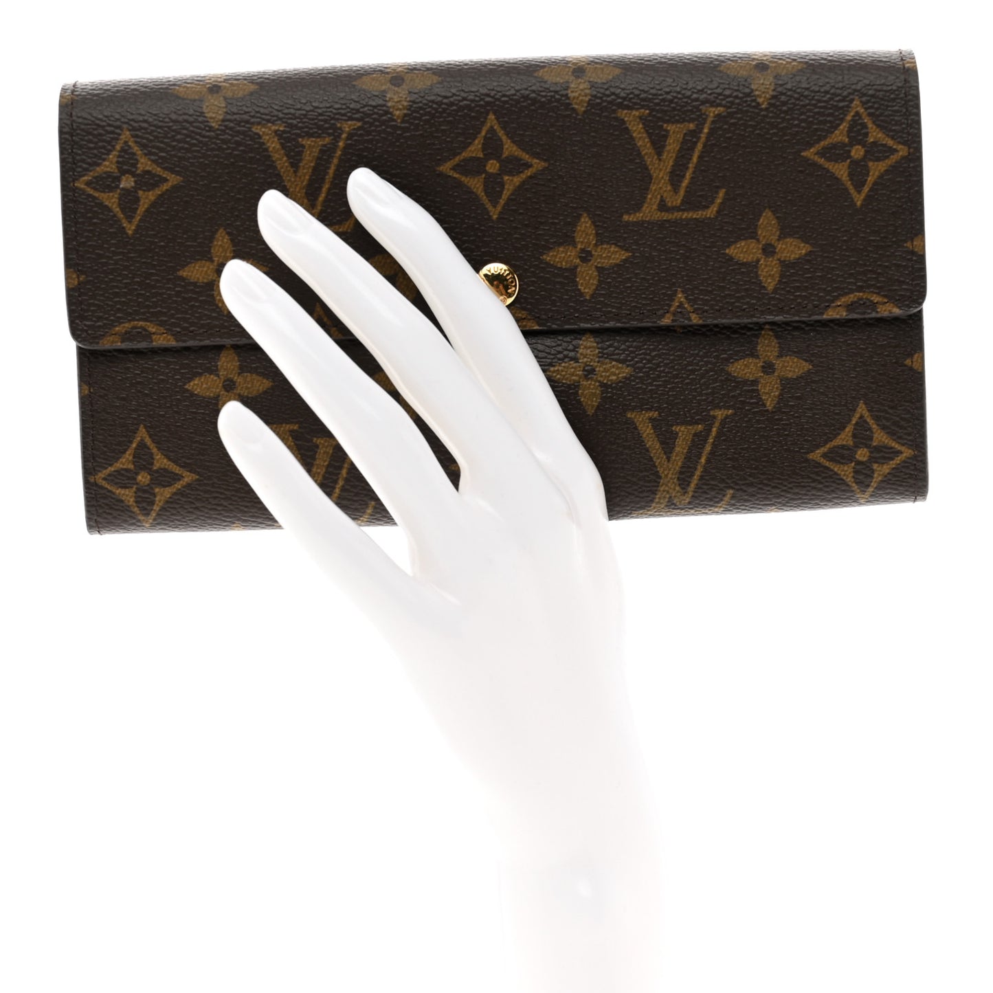 LOUIS VUITTON Monogram Sarah Wallet