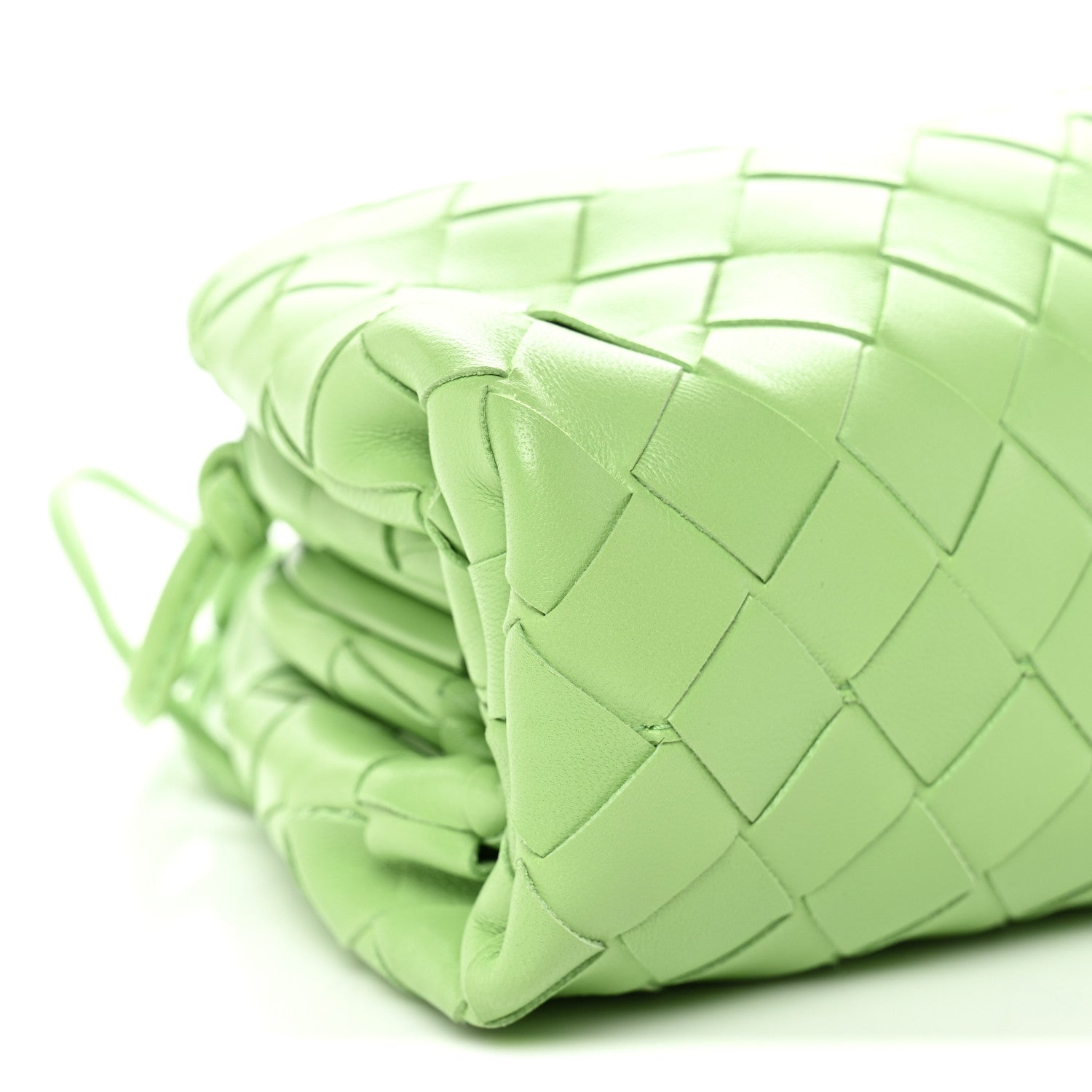 Bottega Veneta Nappa Intrecciato The Mini Pouch Pistachio 9 of 10