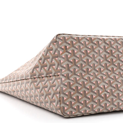 Goyard Goyardine Saint Louis Claire Voie GM Grege Powder Pink 11 of 12