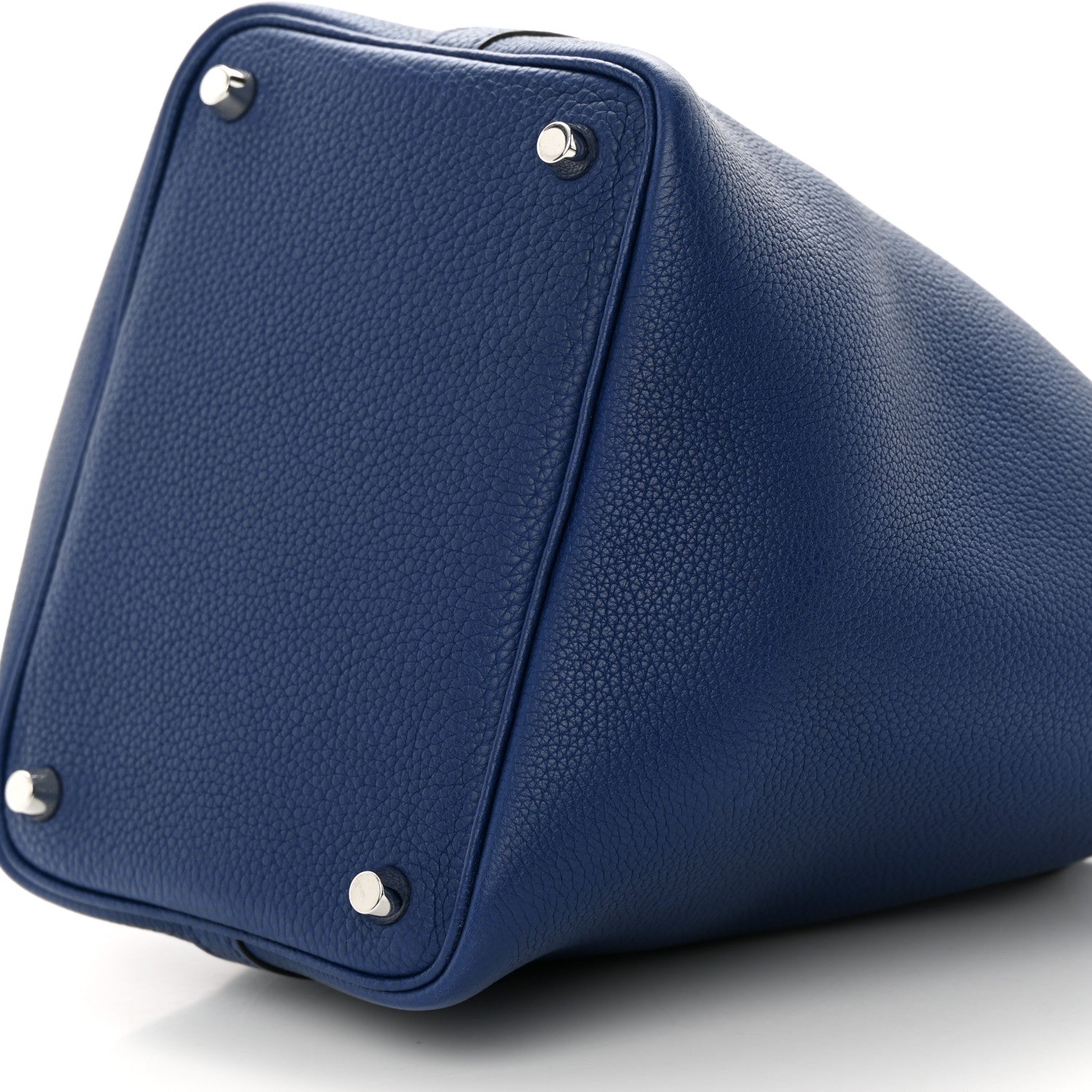 Hermes Taurillon Maurice Picotin Lock 18 PM Bleu Saphir 10 of 12