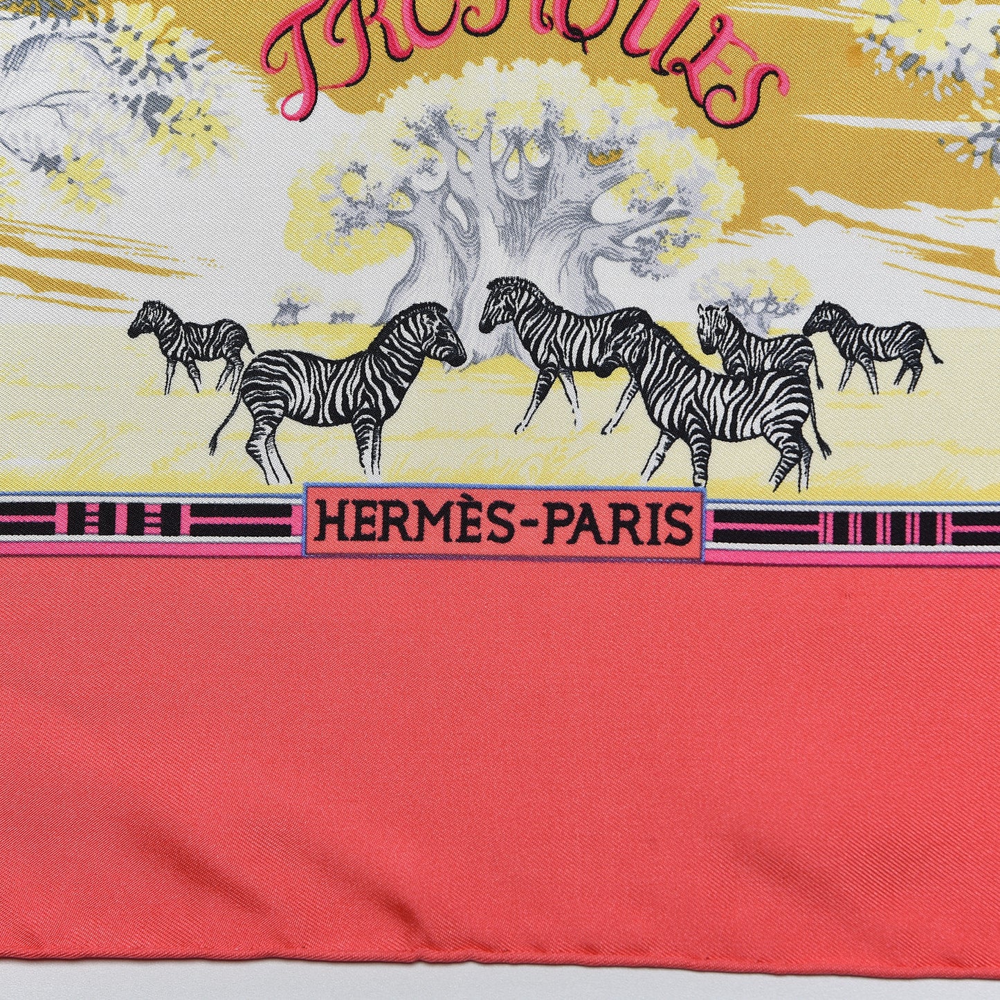 Silk Vintage Tropiques Scarf 90