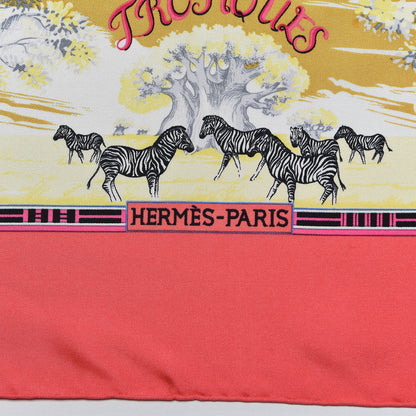 Hermes Silk Vintage Tropiques Scarf 90 3 of 4