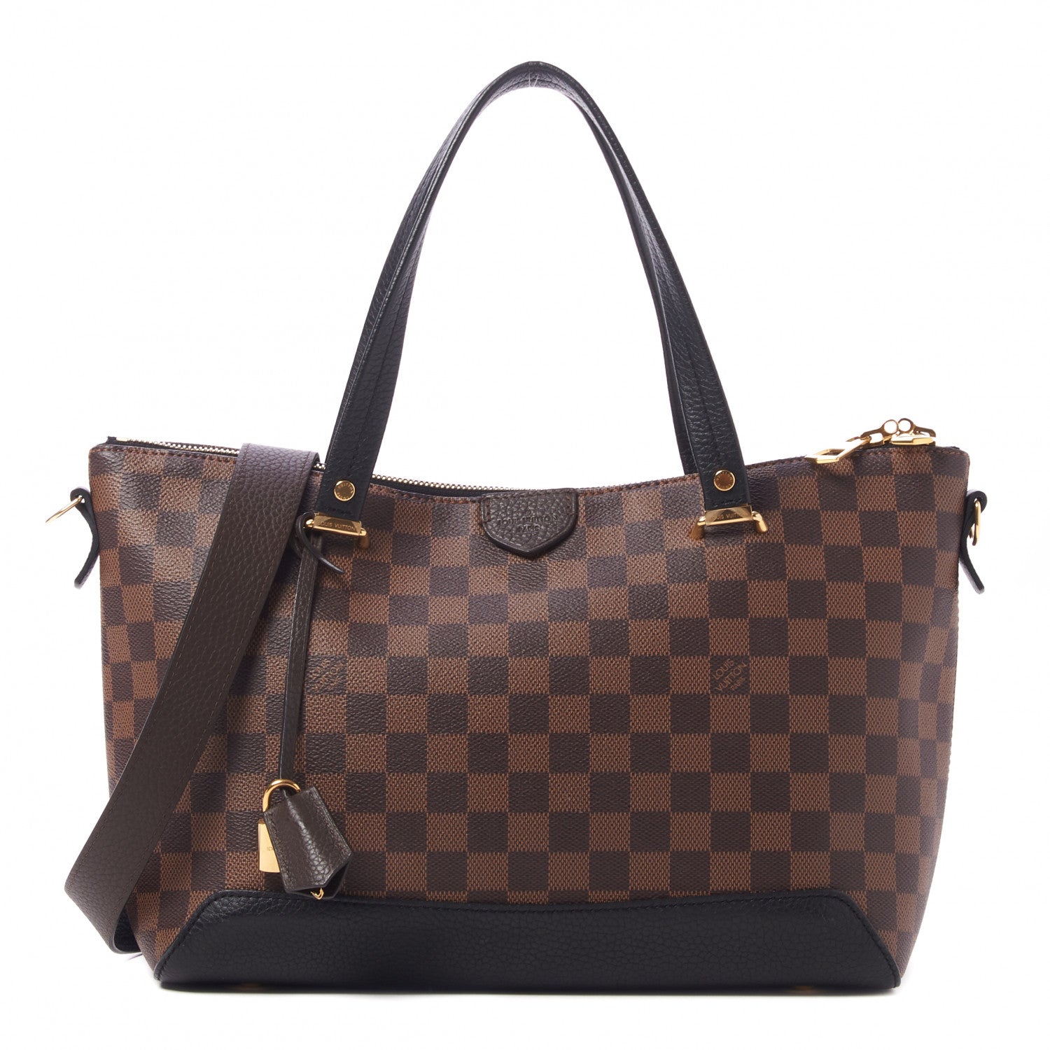 Louis Vuitton Damier Ebene Hyde Park Black 1 of 8