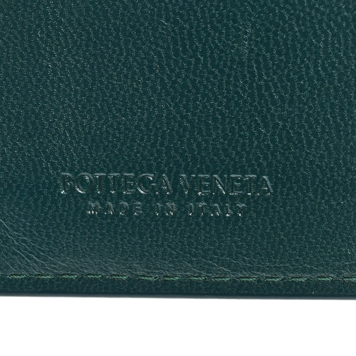 Nappa Maxi Intrecciato Card Holder Raintree