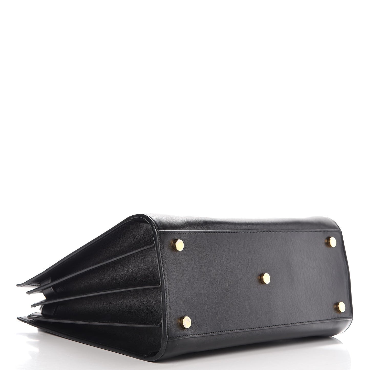 Calfskin Small Sac De Jour Black