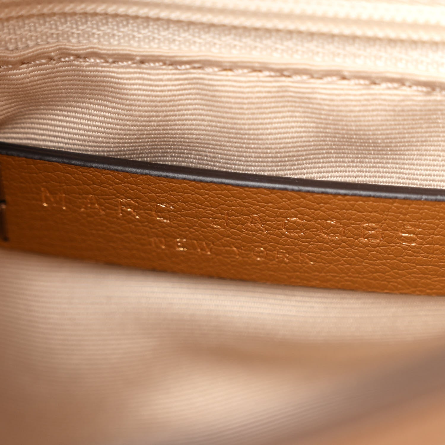 Marc Jacobs Calfskin Mini Rider Top Handle Brown 6 of 10