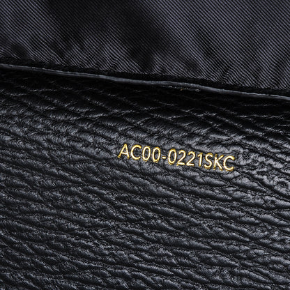 3.1 Phillip Lim 3.1 Textured Calfskin Large Pashli Satchel Black 8 of 8