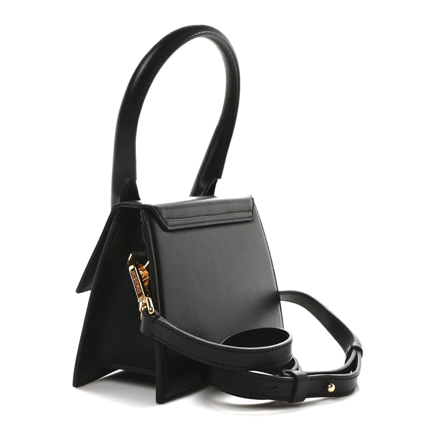 Smooth Calfskin Le Chiquito Moyen Black