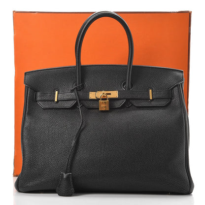 Hermes Togo Birkin 35 Black 34 of 34