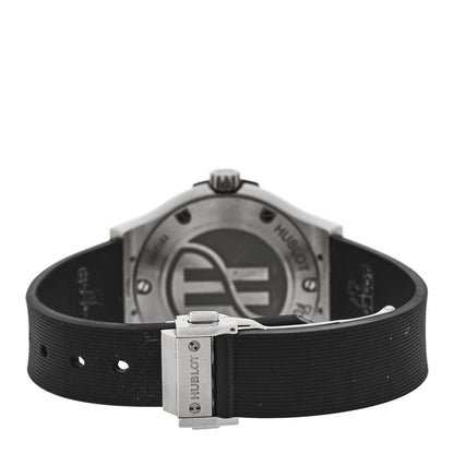 Hublot Titanium Rubber 33mm Classic Fusion Quartz Watch Black 58.NX.1470.RX 3 of 4