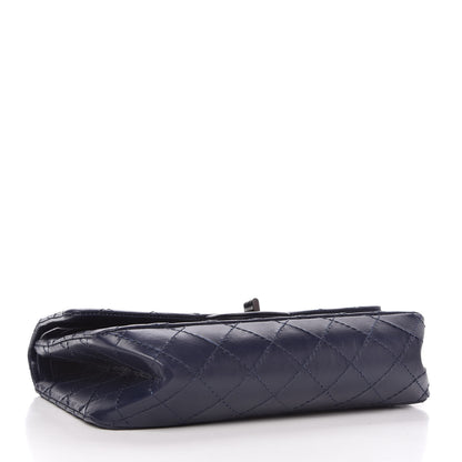Chanel Aged Calfskin Quilted 2.55 Reissue 225 Flap Navy 4 of 11