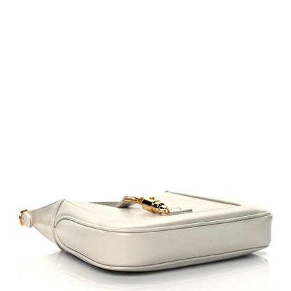 Gucci Boarded Dyana Lux Calfskin Mini Jackie 1961 Hobo Mystic White 4 of 10