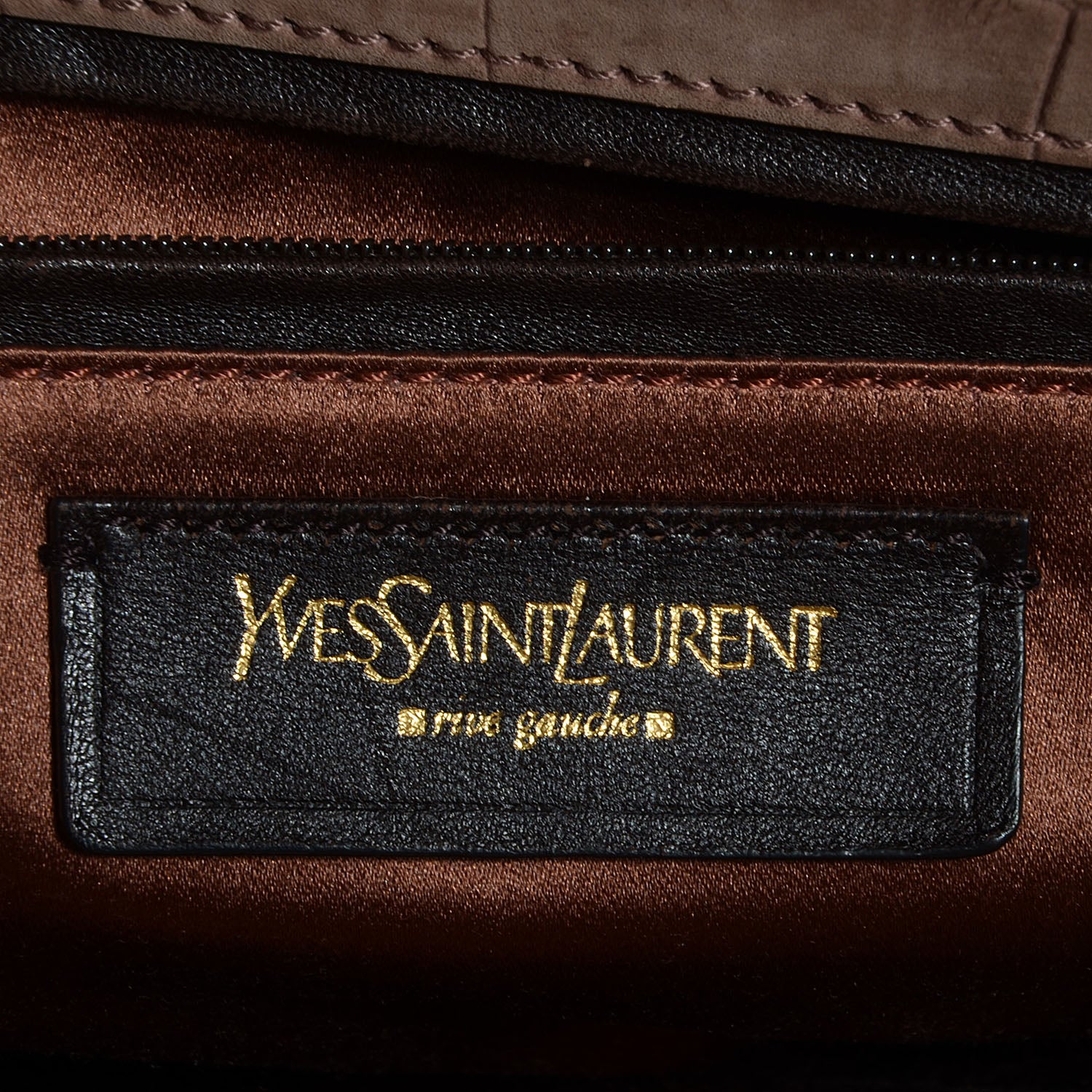 Saint Laurent Crocodile Embossed Nubuck 32 Bag English Rose 6 of 8