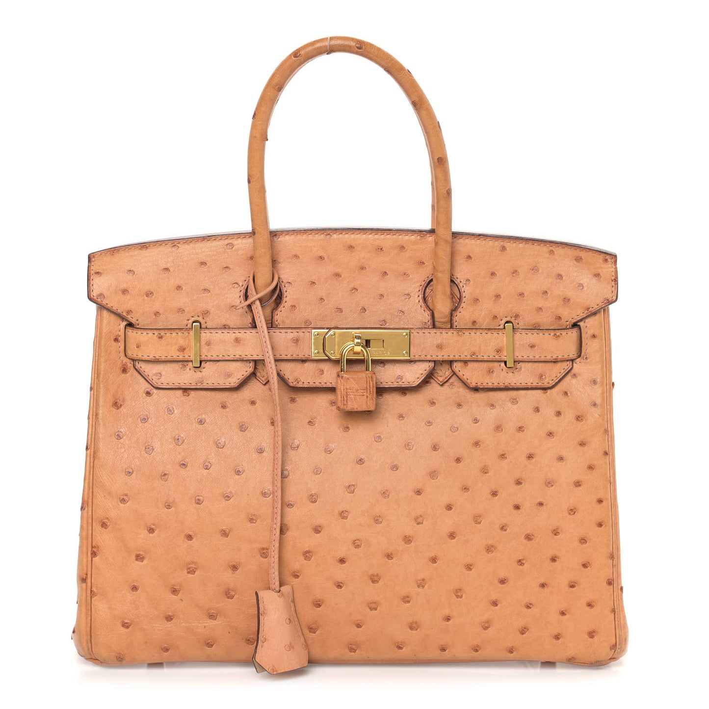 Ostrich Birkin 30 Sable