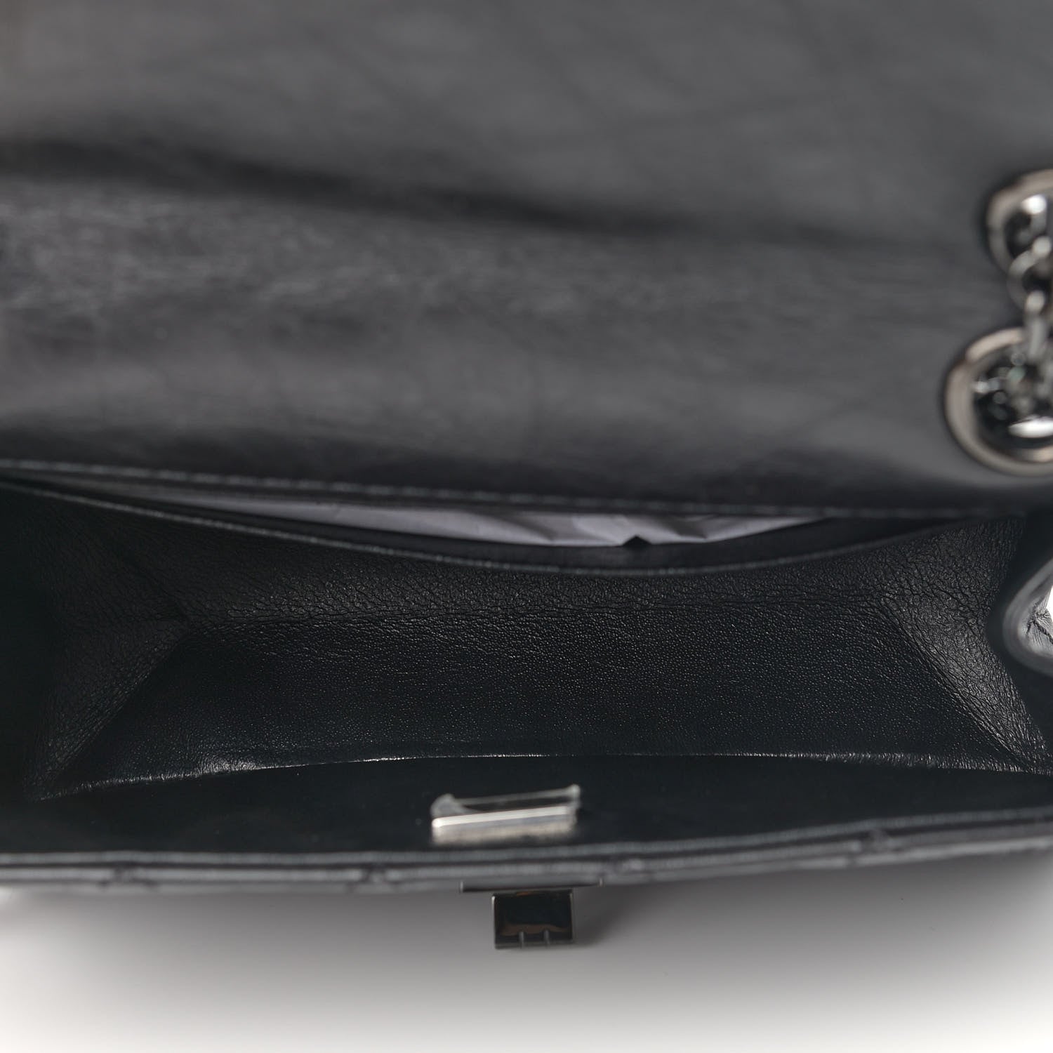 Chanel Aged Calfskin Quilted 2.55 Reissue Mini Flap So Black 5 of 9