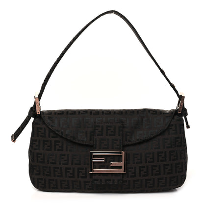 Fendi Zucchino Baguette Brown 1 of 9