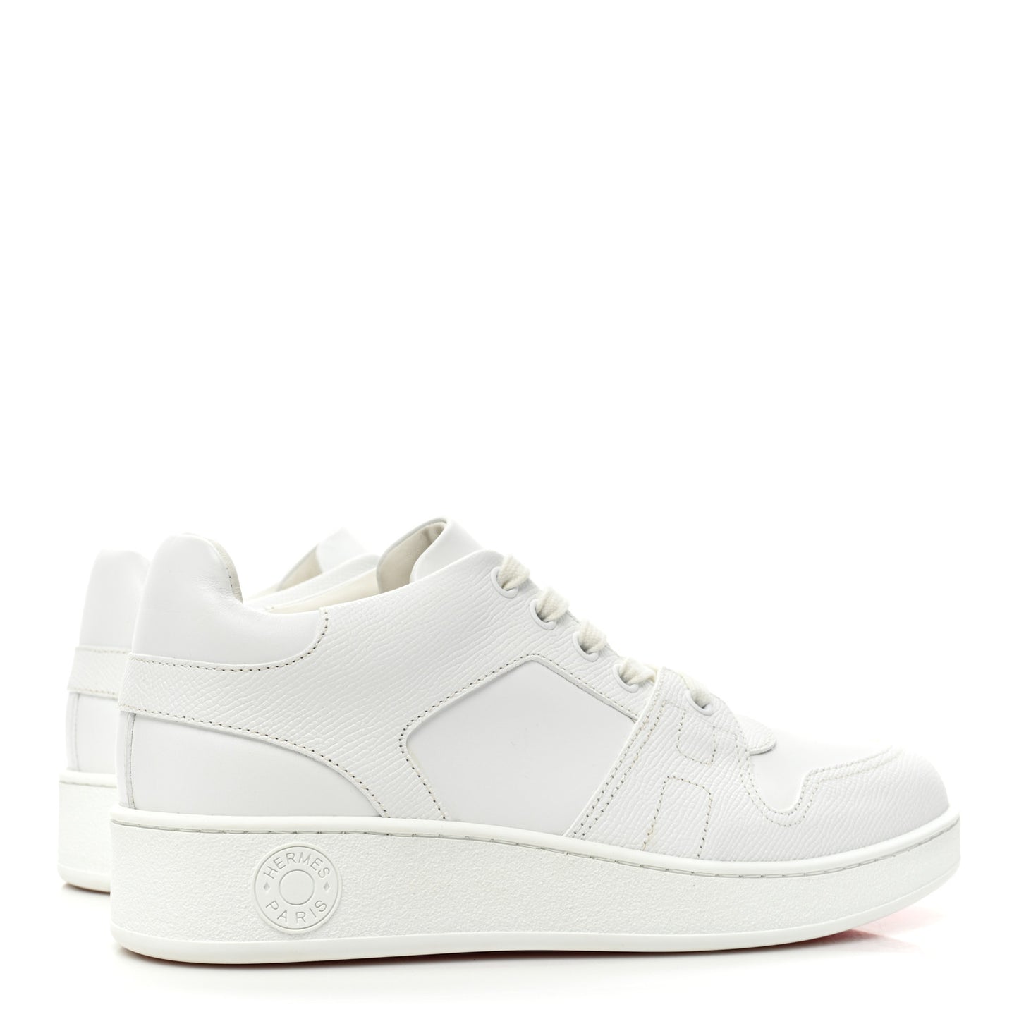 Epsom Calfskin Womens Free Sneakers 37 White