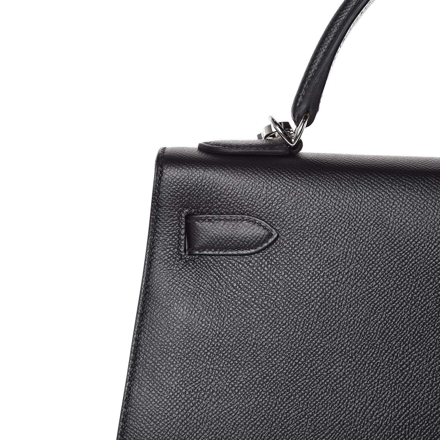 Hermes Epsom Kelly Sellier 32 Black 31 of 35