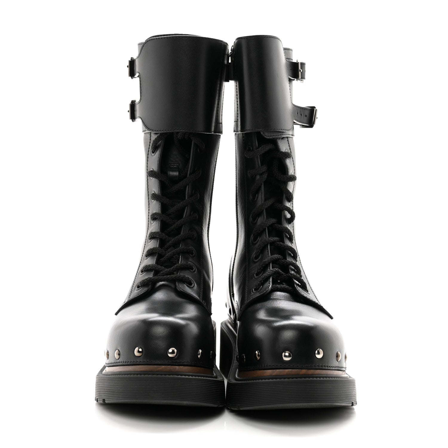Christian Dior Calfskin Diorquake 25mm Combat Boots 36 Black 2 of 13
