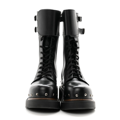 Christian Dior Calfskin Diorquake 25mm Combat Boots 36 Black 2 of 13
