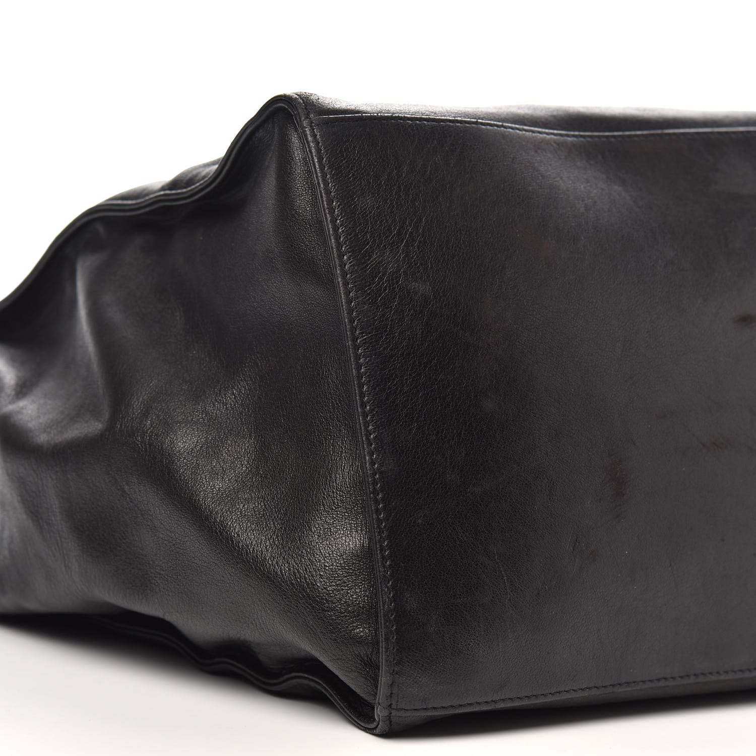 Chanel Lambskin CC Tote Brown 8 of 13