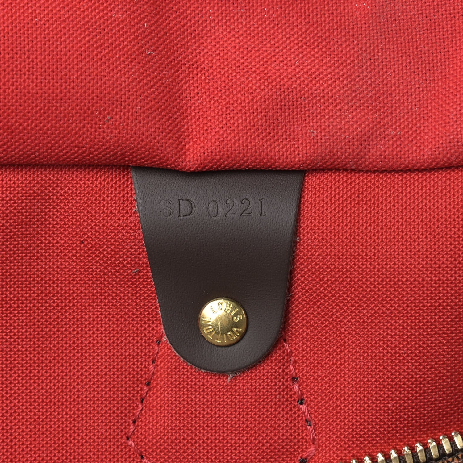 Louis Vuitton Damier Ebene Speedy Bandouliere 30 6 of 9