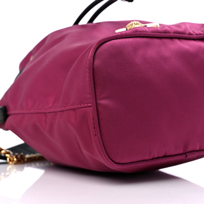 Versace Nylon Medusa Bucket Bag Dahlia Black 8 of 10