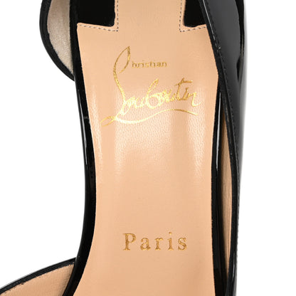 Christian Louboutin Patent Iriza 100 Pumps 38.5 Black 8 of 9