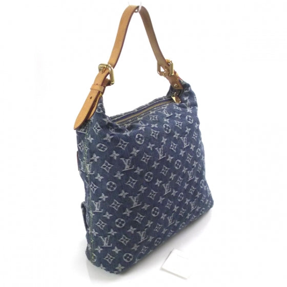 Louis Vuitton Denim Baggy GM Blue 3 of 11