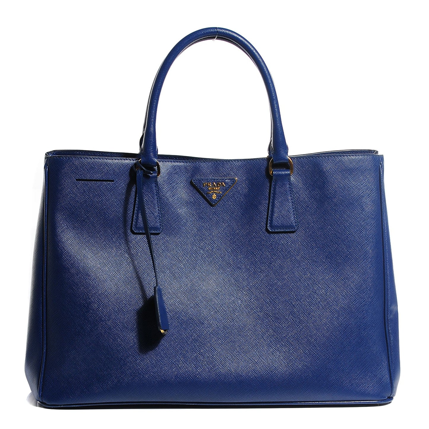 Saffiano Lux Large Tote Bluette