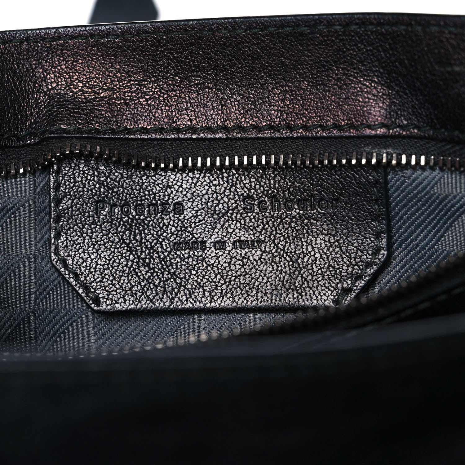 Proenza Schouler Lambskin Tiny PS1 Satchel Black 6 of 9