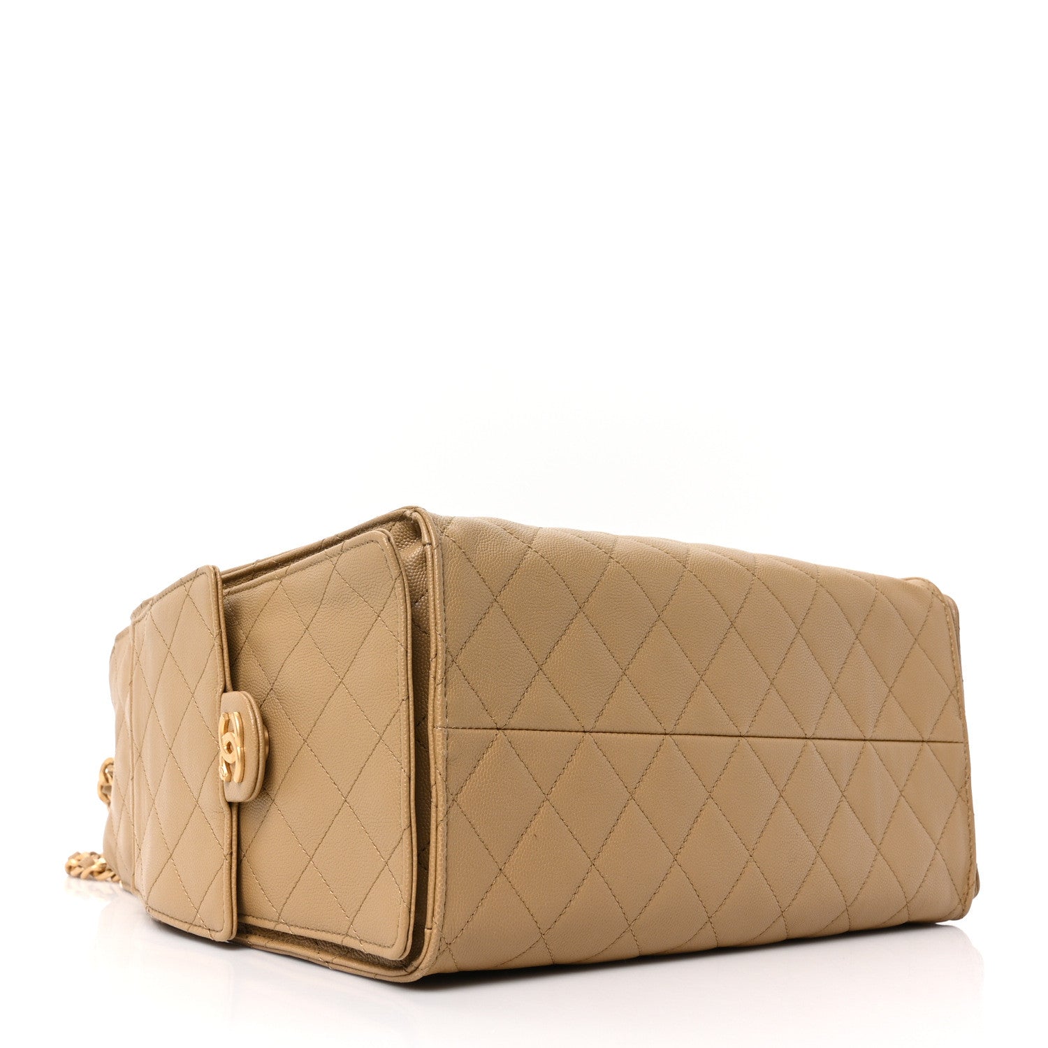 Chanel Caviar Quilted Medium Chanel 25 Handbag Dark Beige 5 of 11