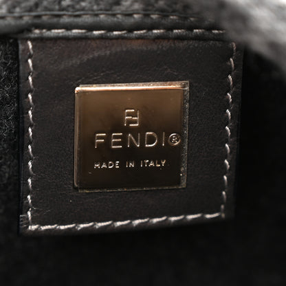 Fendi Wool Zucca Mama Baguette Grey 6 of 9