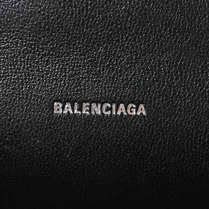 Balenciaga Strass Suede Hourglass Top Handle Bag XS Smoke Grey Crystal 6 of 9