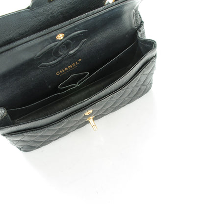 Chanel Caviar Quilted Medium Double Flap Black 5 of 8